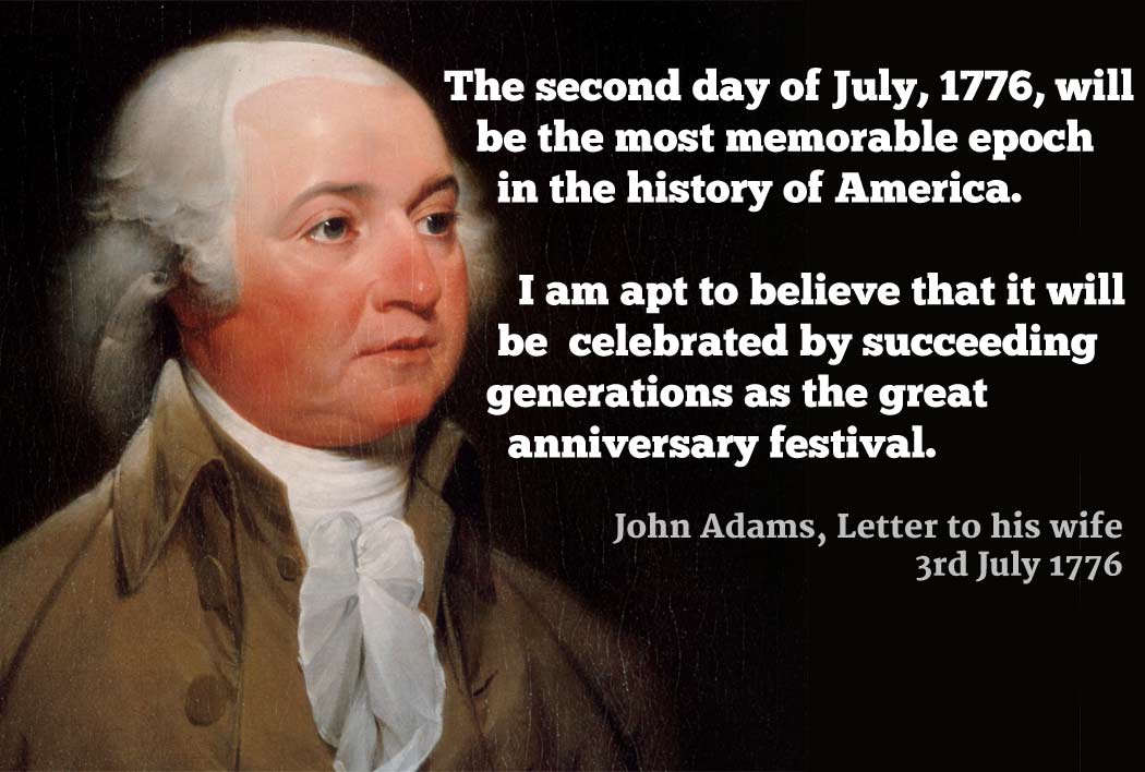 John adams 2nd july quote